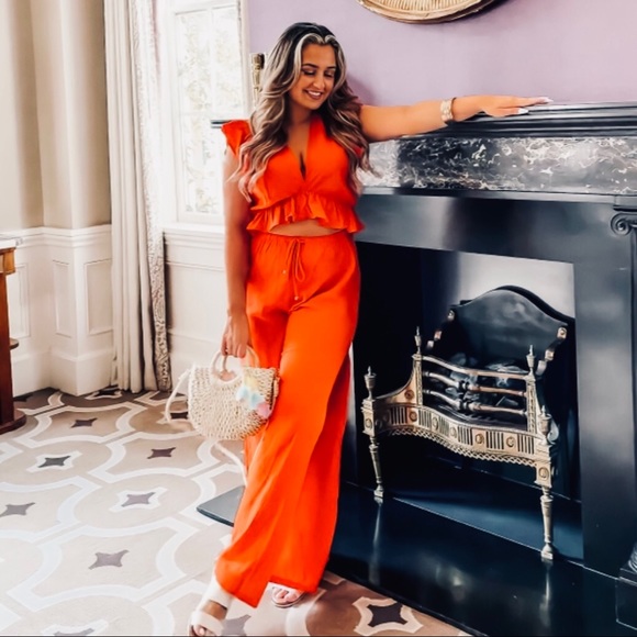 NWT 2-Piece Crop Top+Pants Set - Picture 7 of 10